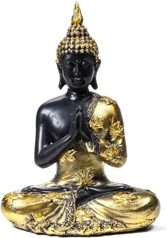 PS-Collection Thais Boeddha Beeld met Antieke Finish en Biddende Houding boeddha beeldje binnen boedha beeld boedha boeddhabeelden boeddha beeld boeddha beeldjes klein boeddha beelden