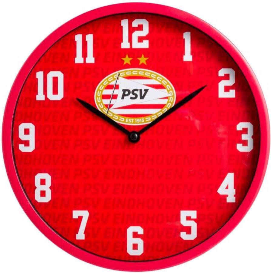 PSV Klok Wandklok | Ø25cm