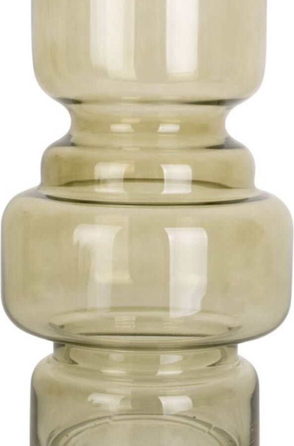 Present Time Vaas Courtly Glas Mosgroen Large 14x25cm Scandinavisch