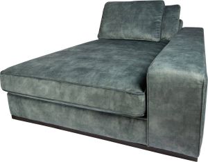 PTMD Block sofa chaise longue arm r adore 158 petrol