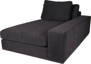PTMD Block sofa chaise longue arm r guard 66 graphite