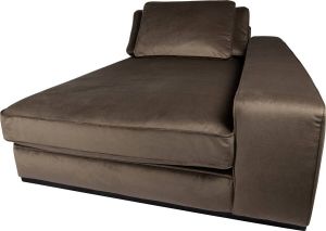 PTMD COLLECTION PTMD Block sofa chaise longue arm r Juke 12 taupe