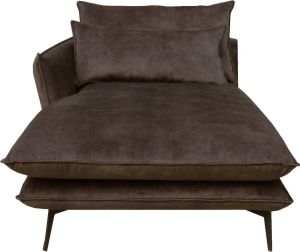 PTMD Flow Sofa chaise longue L Adroa Grey KD