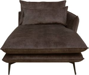 PTMD Flow Sofa chaise longue R Adroa Grey KD