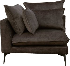 PTMD Flow Sofa corner Adroa Grey KD
