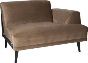PTMD Lux sofa arm right Juke 12 Taupe KD
