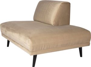 PTMD Lux sofa open end right Juke 51 Khaki KD