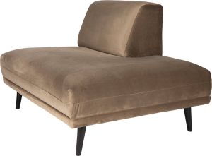 PTMD Lux sofa open end right Juke 12 Taupe KD