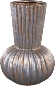 PTMD COLLECTION PTMD Bodi Bloempot 29 x 29 x 39 cm Keramiek Brons