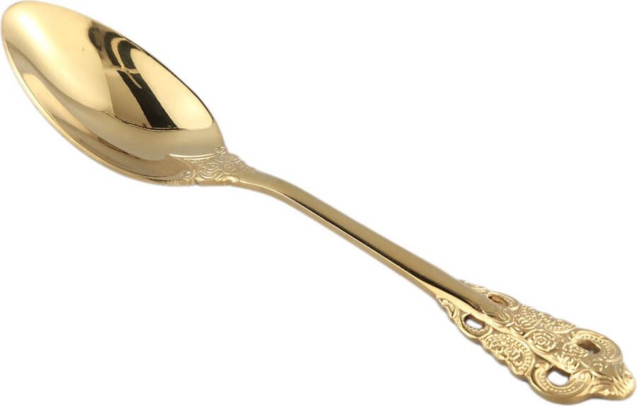 Ptmd Collection PTMD Thrust Gold stainless steel dessert spoon giftbox