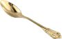 Ptmd Collection PTMD Thrust Gold stainless steel dessert spoon giftbox - Thumbnail 1