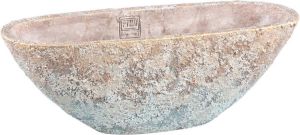 PTMD COLLECTION PTMD Hayle Bloempot 45 x 17 x 16 cm Cement Creme