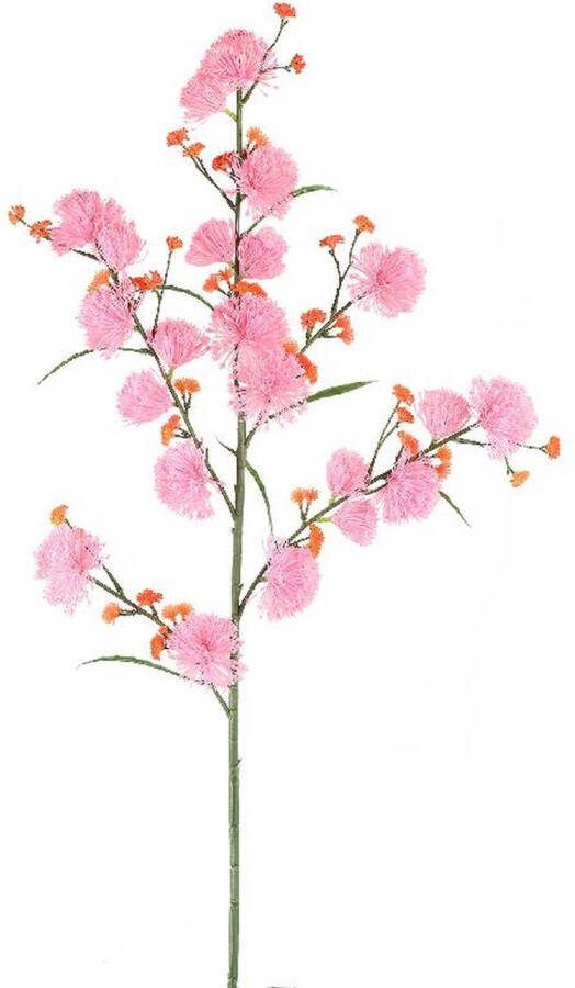 PTMD COLLECTION PTMD Kunstbloem Tuin 60x45x108 cm Kunststof roze