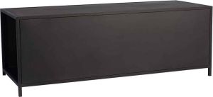 PTMD COLLECTION PTMD Laco Salontafel 117 x 44 x 42 cm Metaal Zwart