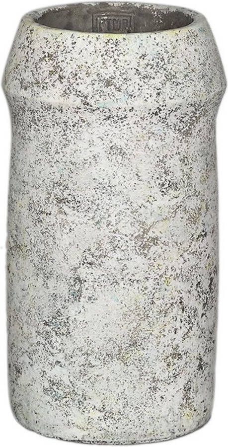 PTMD COLLECTION PTMD Nimma Bloempot 16 x 16 x 30 cm Cement Grijs
