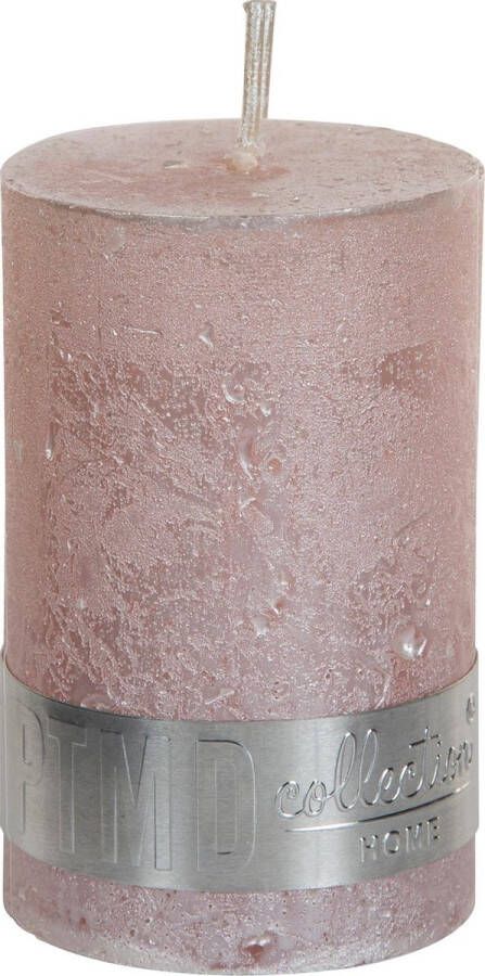 PTMD COLLECTION PTMD Pillar Stompkaars 8x5 cm Metallic Roze