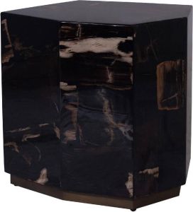 PTMD COLLECTION PTMD Rayn Salotnafel 43 x 43 x 45 cm Hout Zwart