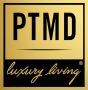 PTMD COLLECTION PTMD Ricca Vaas 17 x 17 x 33 cm Glas Bruin - Thumbnail 1