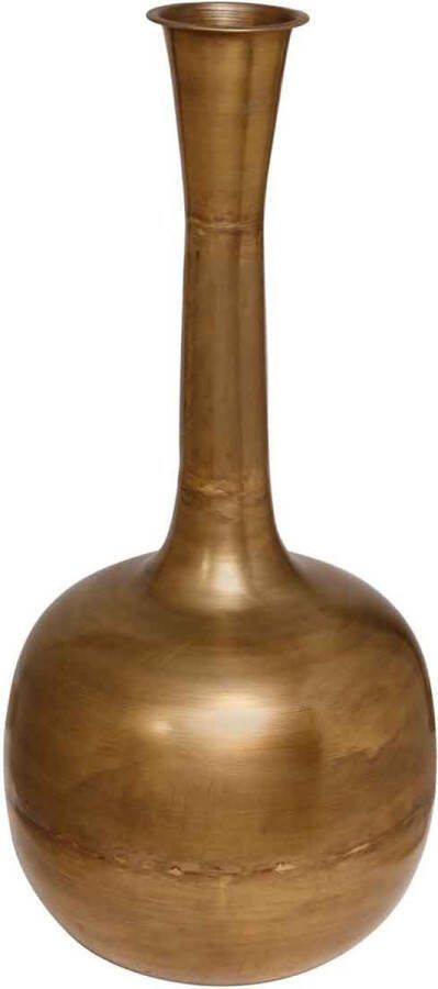 PTMD COLLECTION PTMD Rika Vaas Antiek H73 x Ø30 cm Ijzer Koper