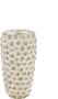 PTMD COLLECTION PTMD Ruis Cream cement dotted pot round high S - Thumbnail 2