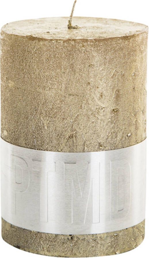 PTMD COLLECTION PTMD Stompkaars Pillar 10x7 cm Goud