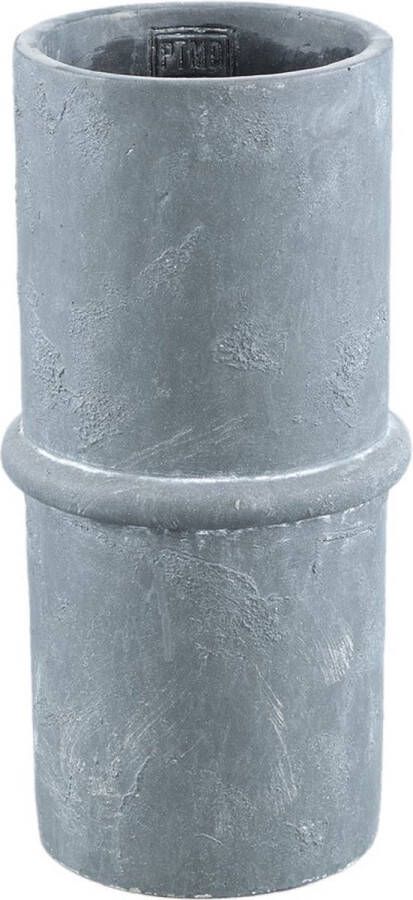 PTMD COLLECTION PTMD Werix Bloempot 15 x 15 x 30 cm Cement Zwart