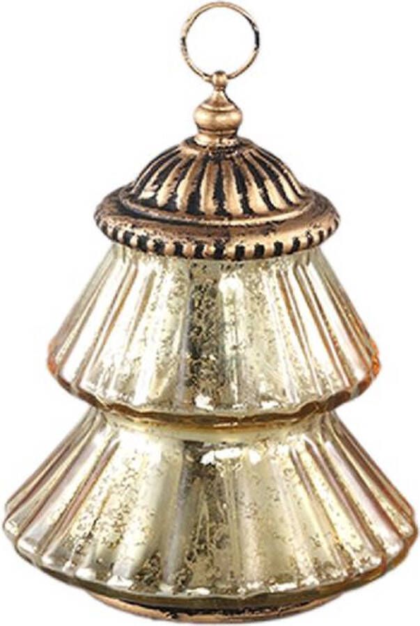 PTMD XMAS Decoratie led lamp Gold Kerstboom S