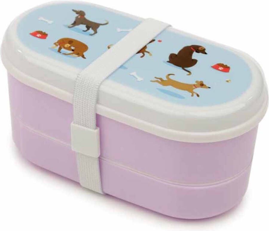 Puckator Japanse lunchbox Bento box Hondjes