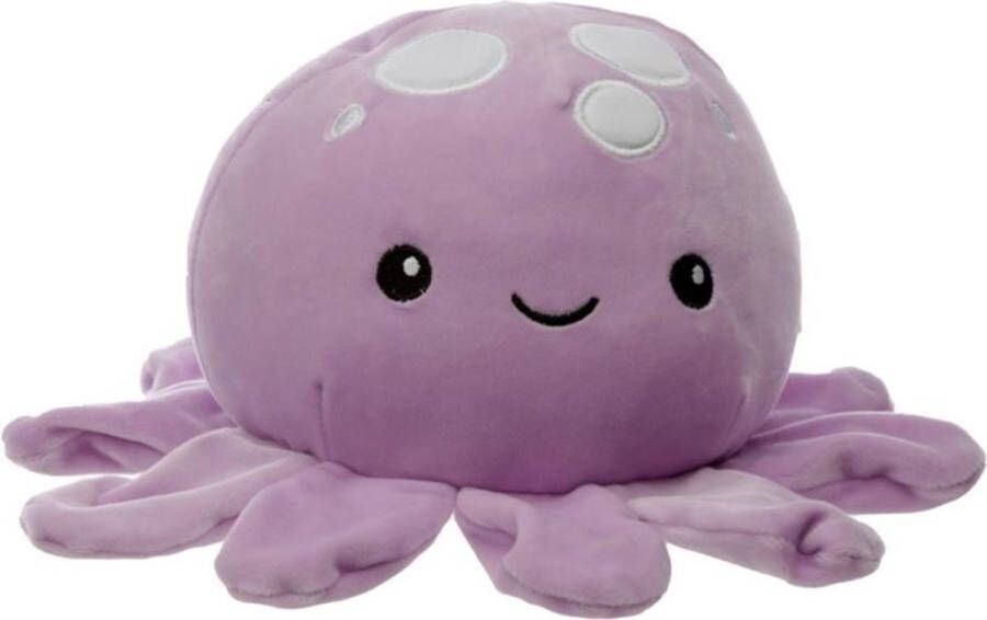 Puckator Kawaii plushie Purple Octopus 19cm knuffel