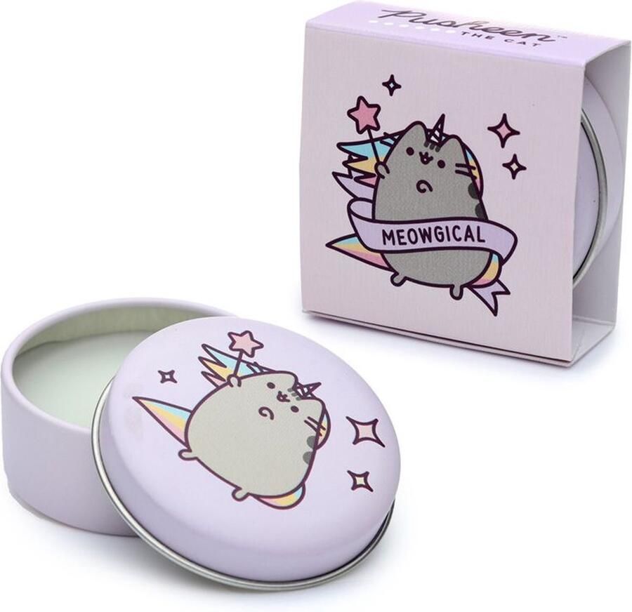 Puckator Pusheen Kat Pusheenicorn Lippenbalsem in blik Meowgical 5cm