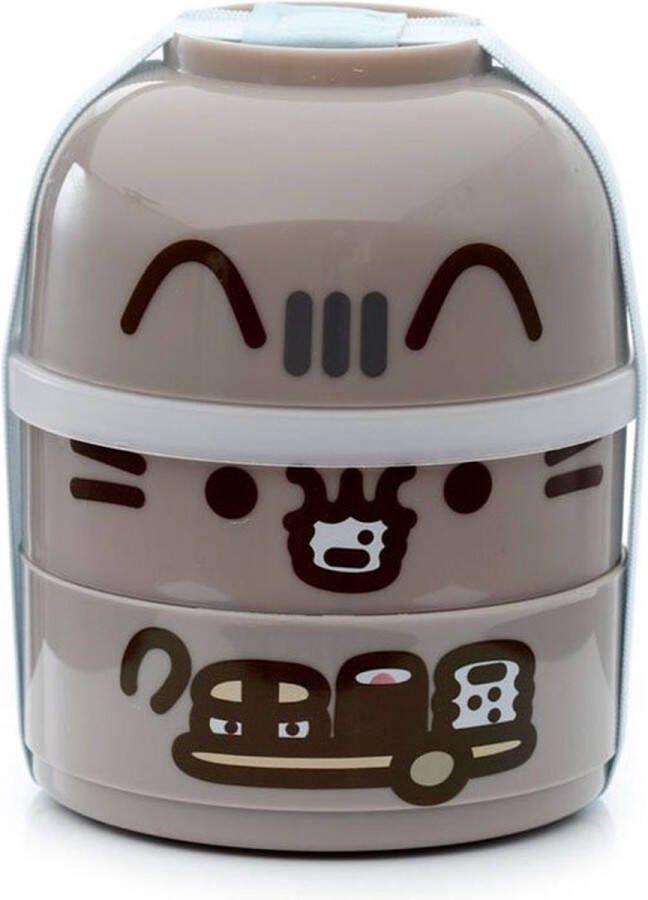 Puckator Pusheen Gestapelde Ronde Bento Lunchbox