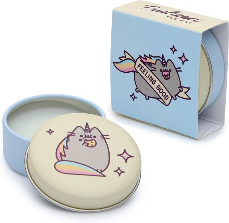 Puckator Pusheen Kat Pusheenicorn Lippenbalsem in blik Feeling Good 5 cm