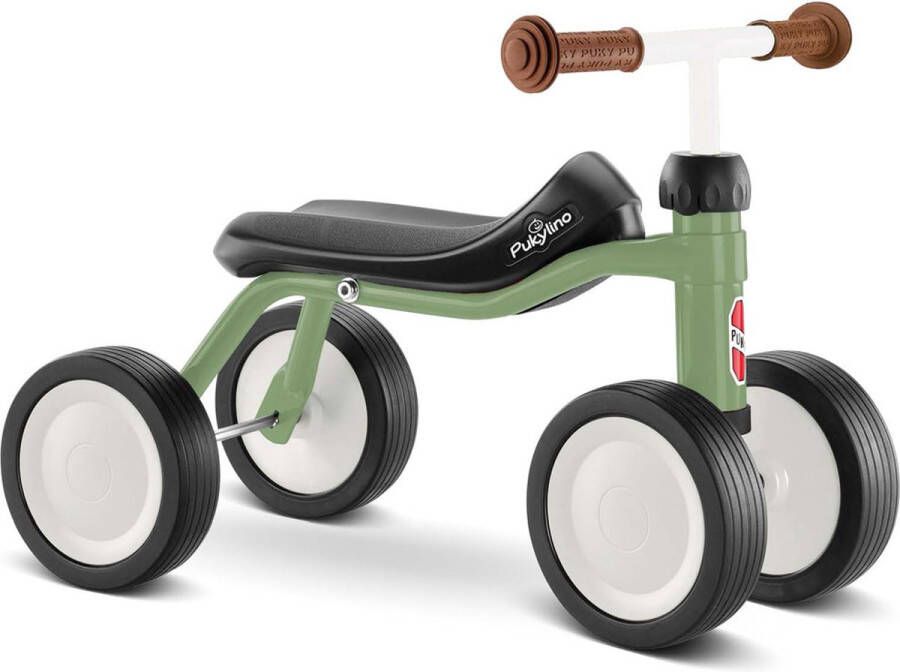 Puky lino loopfiets retro groen 1 jaar jongens en meisjes