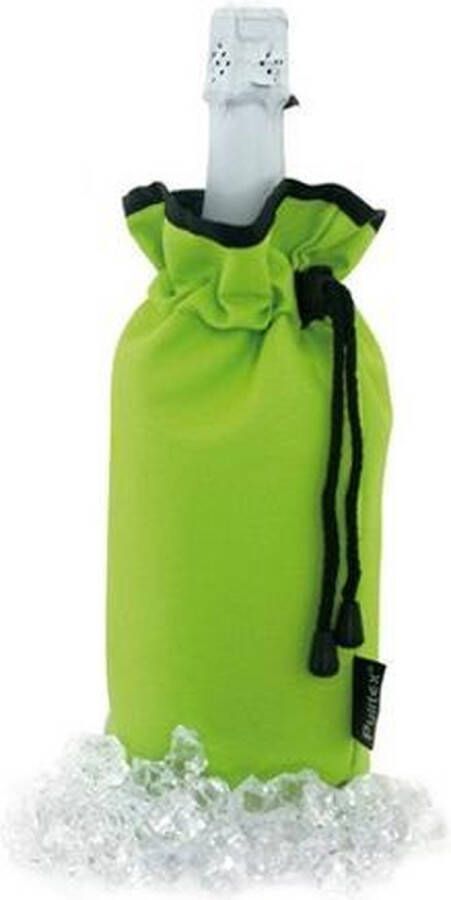 Pulltex Wijnkoeler Cooler bag Groen Wijn of Champagne koeler Moederdag Cadeau Kado voor Moeder Geschenk Mama
