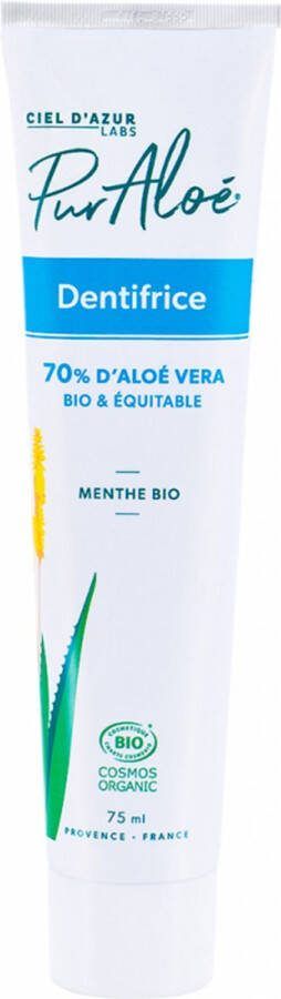 Pur Aloé Tandpasta 70% Biologische Aloë Vera 75 ml