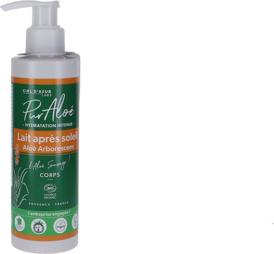 Pur Aloé Voordeelverpakking van 3 x AFTER SUN MILK Intense Hydratatie 200ml Biologisch
