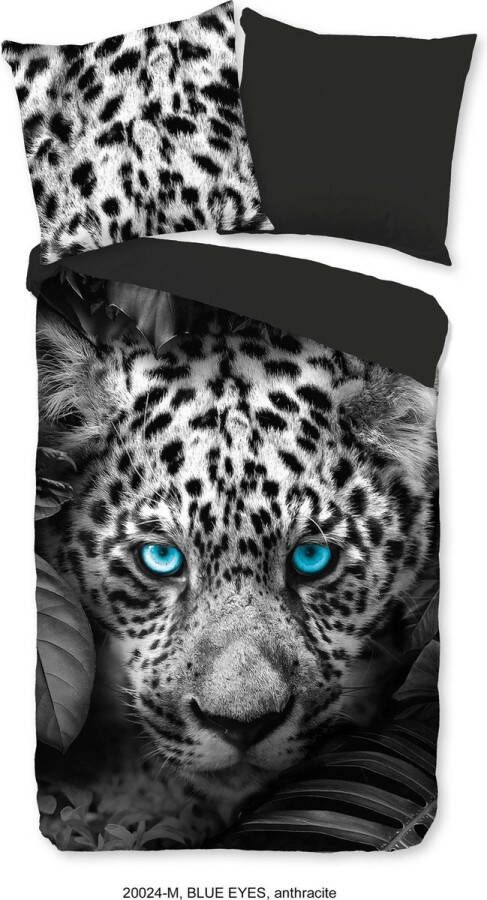 Pure Dekbedovertrek Panther Bleu Eyes-2-persoons (200 x 200|220 cm)