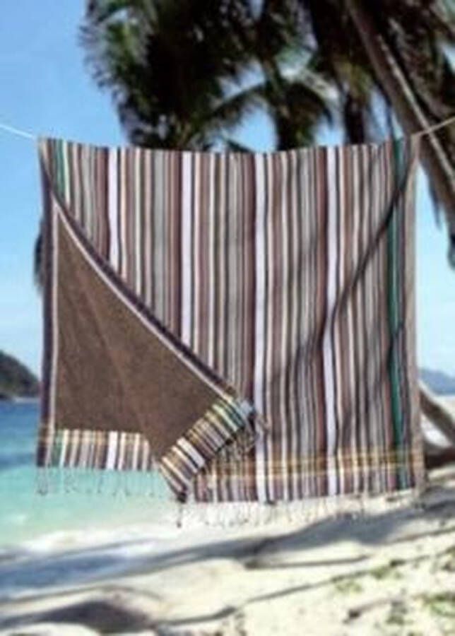 PURE kenya Kikoy strandlaken Wanaume Stripes 96 x 170 cm