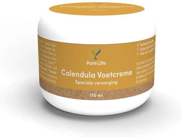 Pure Life Calendula Voetcrème Calendula Voetcreme Verzorg en verwen je voeten!