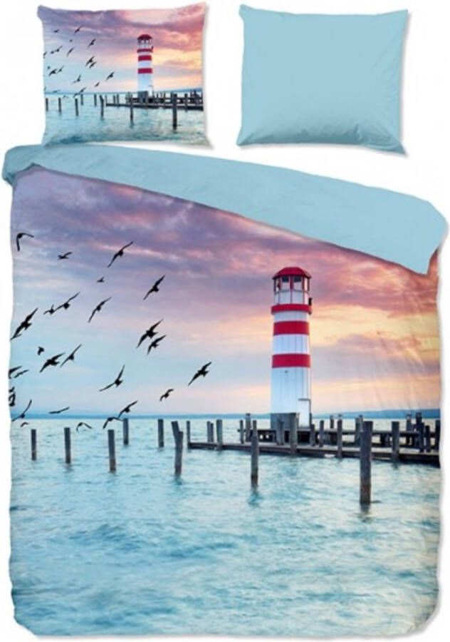 Pure Lighthouse Dekbedovertrek Eenpersoons 140x200 220 cm Multi