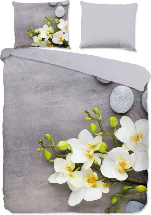 Pure Orchidee Dekbedovertrek Eenpersoons 140x200 220 cm Microvezel