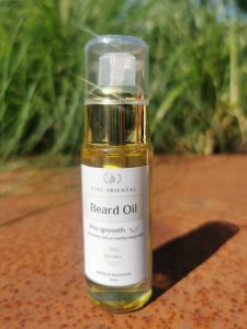 Pure Oriental Baardolie Baardverzorging Biologisch Beard oil Haarolie