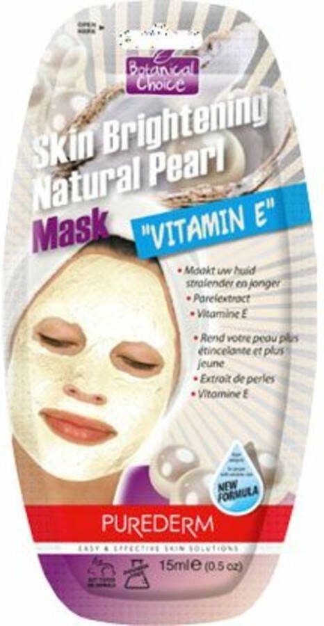 Purederm Natural Pearl Vitamine E Gezichtsmasker