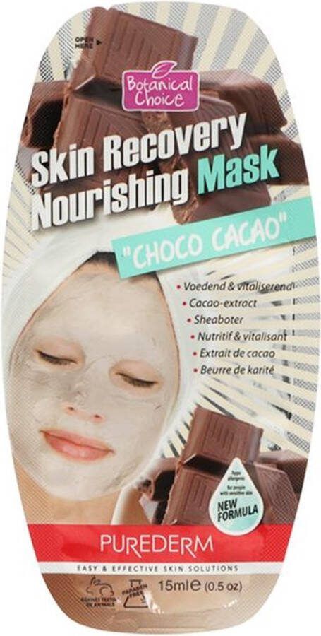 Purederm Skin Recovery Nourishing Choco Cacao Gezichtsmasker