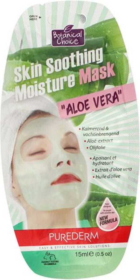 Purederm Skin Soothing Moisture Aloe Vera Gezichtsmasker