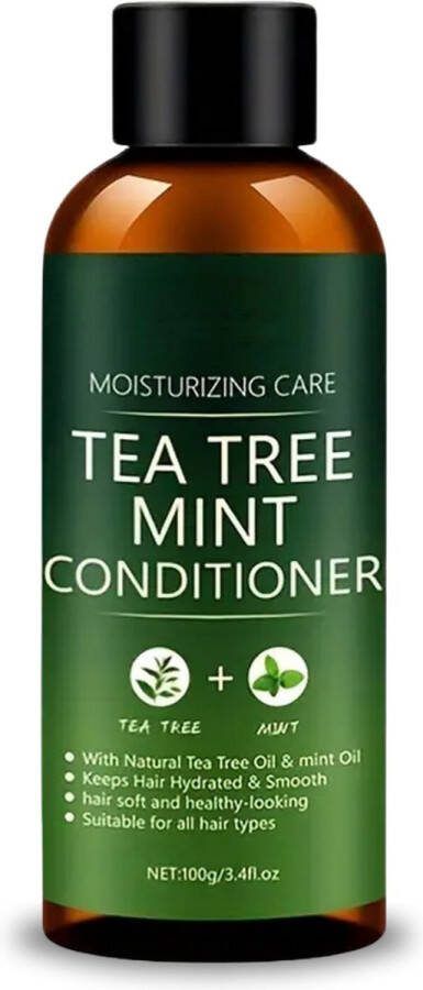 PureOil Tea Tree Olie Conditioner 100ML 100% puur Anti Roos Haargroei Etherische Olie