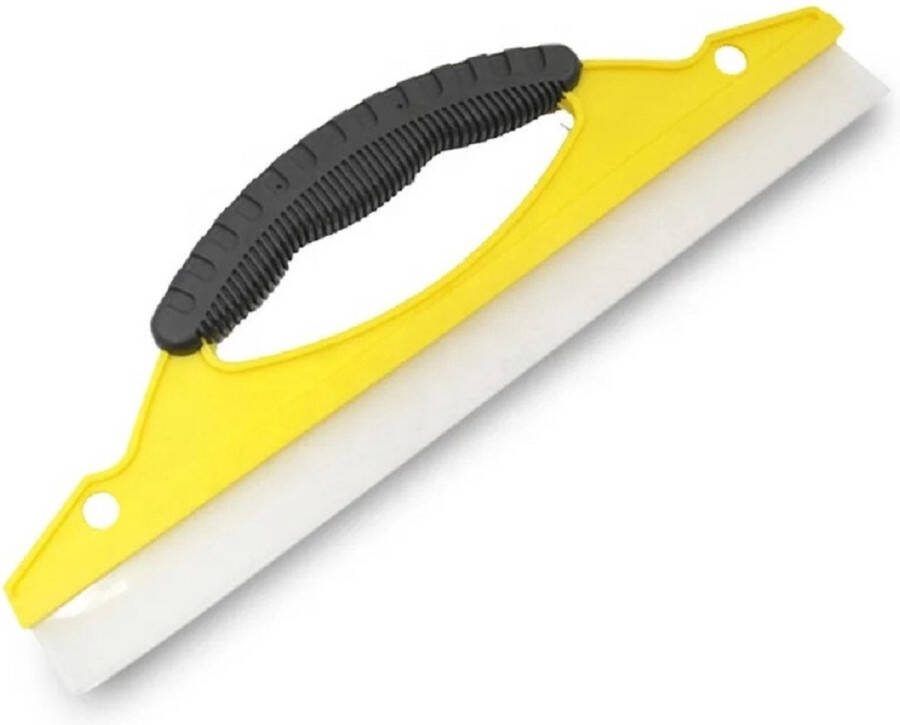 Purepeak Siliconen Raamwisser Autodroger Aftrekker Douche Waterblade Ramen Ramentrekker Auto Zeem Car Dryer – Geel