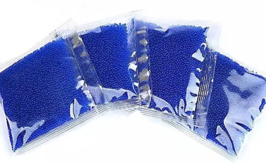 Purepeak Water Absorberende Balletjes 40.000 Stuks Orbeez Waterballetjes 7-8 mm Blauw Waterbeads Waterparels