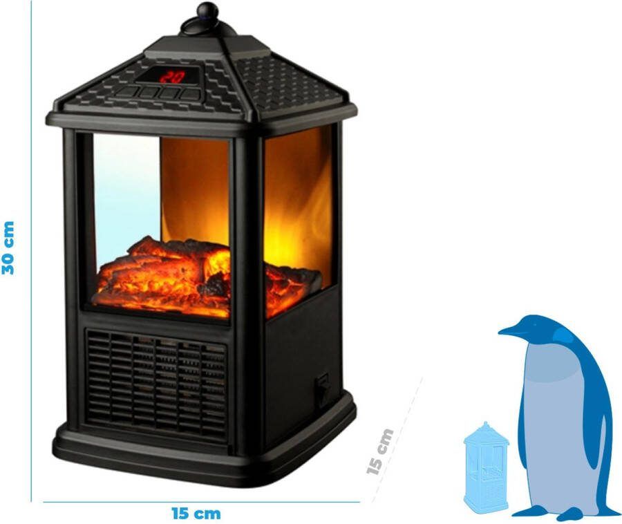 Purline Sfeerhaard Haarden Elektrische Verwarming Ventilatorkachel Elektrische Verwarming Heater Met Thermostaat 1000W Omvalbeveiliging