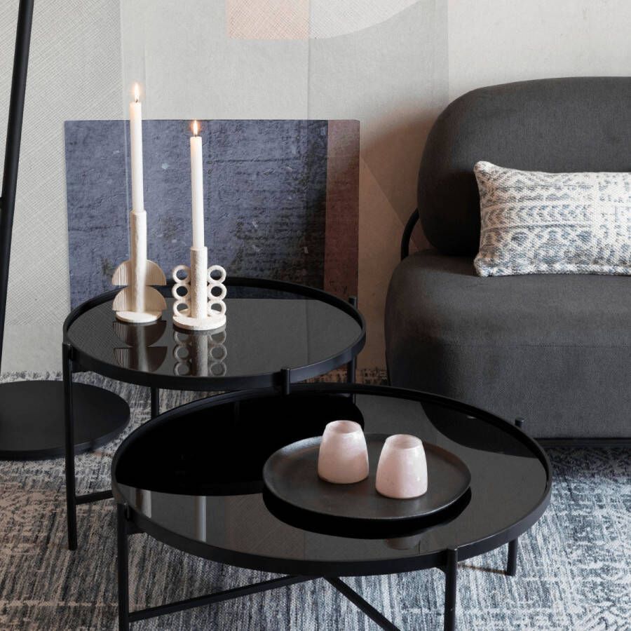 Puur Lerum salontafel 122x82x43 cm | set van 2